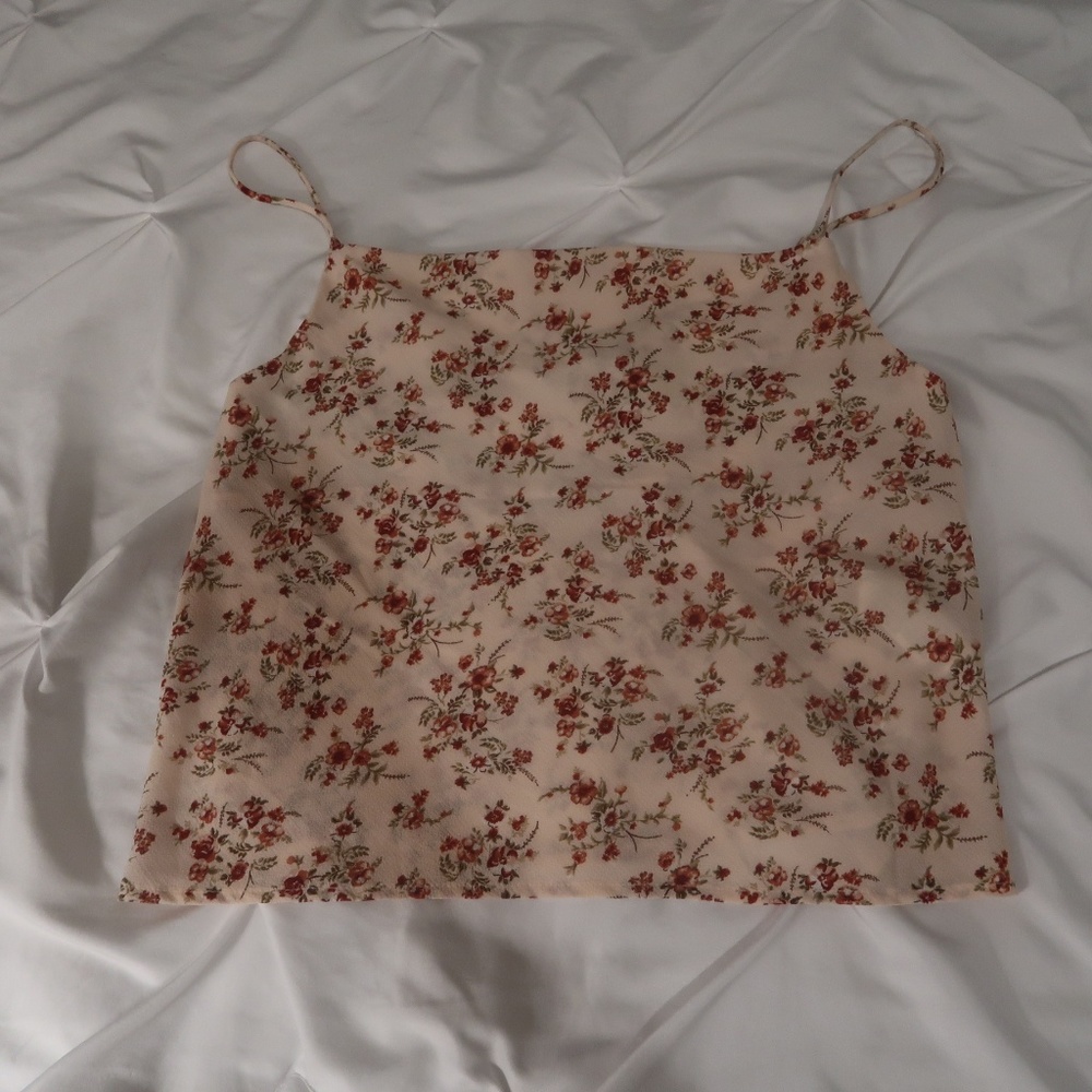 Floral Sleeveless Top